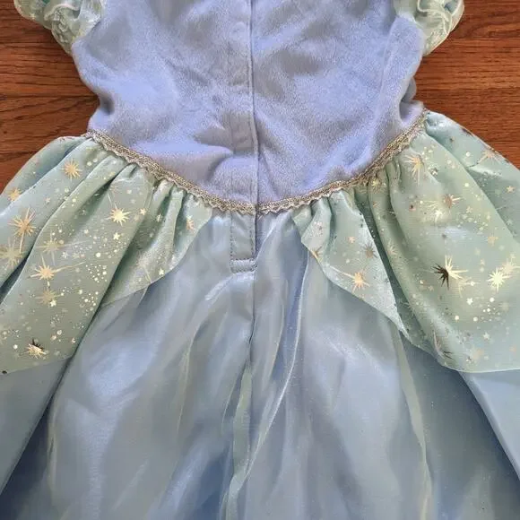 Disney baby Princess Cinderellablue Dresscostume baby girl size 9M VGUC
